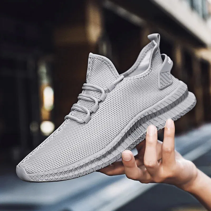 Breathable Men's Running Shoes - Flexible Anti-slip Sneakers