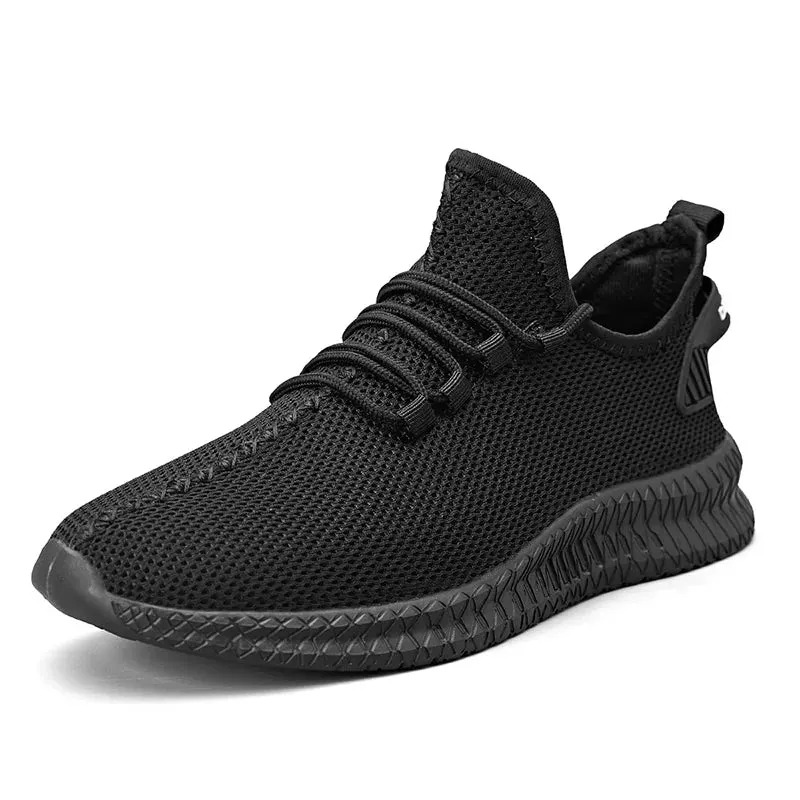 Breathable Men's Running Shoes - Flexible Anti-slip Sneakers