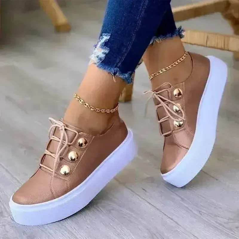 Breathable Vulcanized Running Shoes - Women's Casual | Femstylo