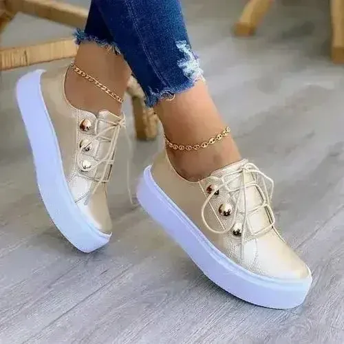 Breathable Vulcanized Running Shoes - Women's Casual | Femstylo