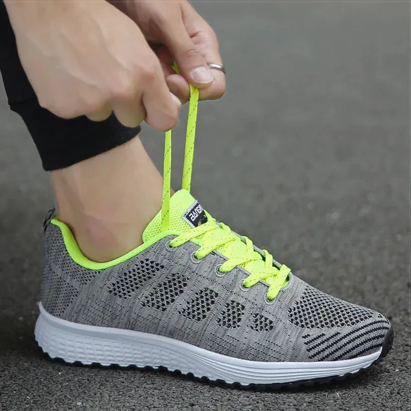 BreezeWalk Women's Fashionable Breathable Mesh Sneakers 2024