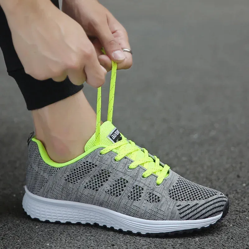 BreezeWalk Women's Fashionable Breathable Mesh Sneakers 2024