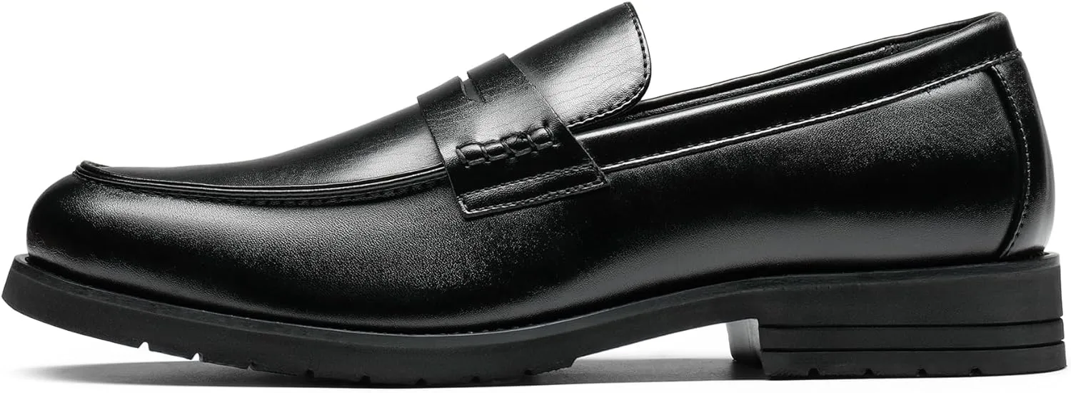 Bruno Marc Men's Dress Slip-on Penny Loafers Business Formal Shoes