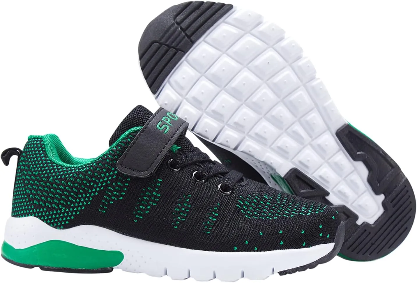 Caitin Kids Running Tennis Shoes Lightweight Casual Walking Sneakers for Toddler Little Big Boys and Girls