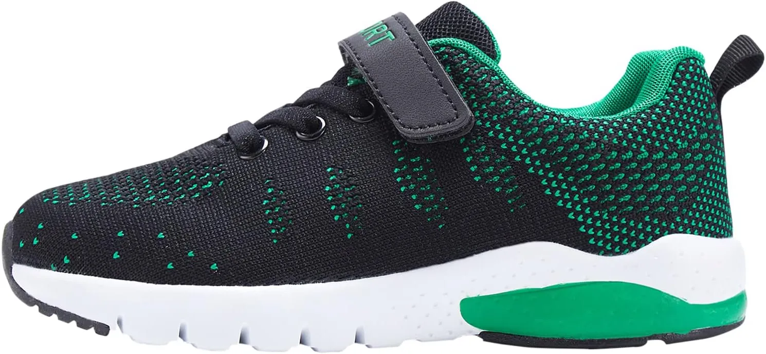 Caitin Kids Running Tennis Shoes Lightweight Casual Walking Sneakers for Toddler Little Big Boys and Girls