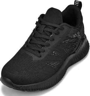 CALTO Men's Invisible Height Increasing Elevator Shoes - Noir/Cement Ultra Lightweight Sporty Sneakers - 2.4 Inches Taller - Q220 - Size 8 D(M) US