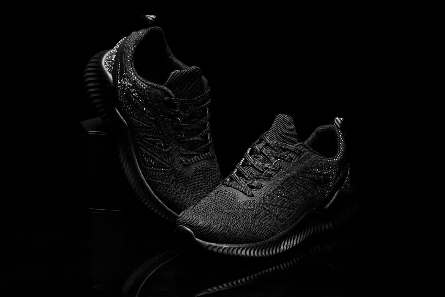 CALTO Men's Invisible Height Increasing Elevator Shoes - Noir/Cement Ultra Lightweight Sporty Sneakers - 2.4 Inches Taller - Q220 - Size 8 D(M) US