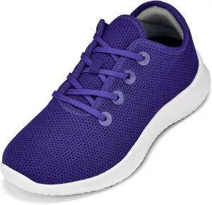 CALTO Men's Invisible Height Increasing Elevator Shoes - Ultra Lightweight Knitted Sporty Sneakers - 2.4 Inches Taller