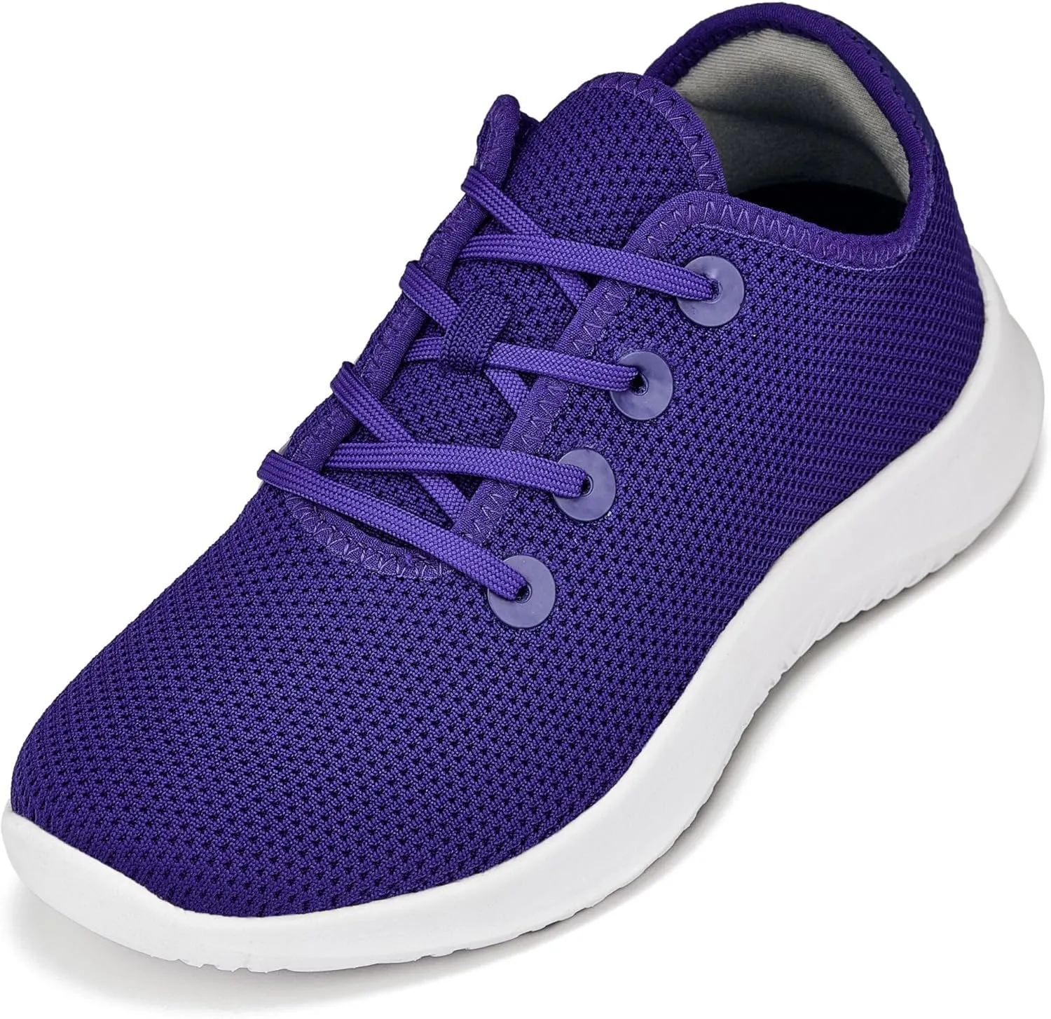 CALTO Men's Invisible Height Increasing Elevator Shoes - Ultra Lightweight Knitted Sporty Sneakers - 2.4 Inches Taller