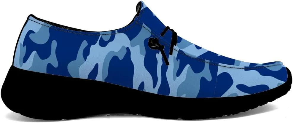 Camouflage Shoes for Women Men Loafers Slip-on Shoes Camouflage Gifts for Men Women