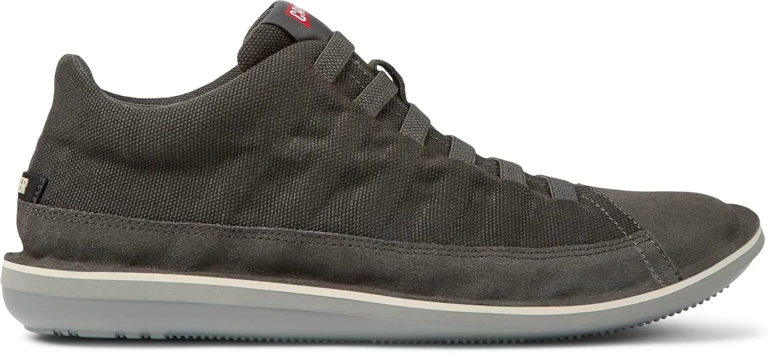 Camper Beetle Basket Bootie Casual Shoes for Men - Ultra-Comfortable Leather and Textile Men’s Shoes with Breathable Lining & Lightweight EVA Outsoles