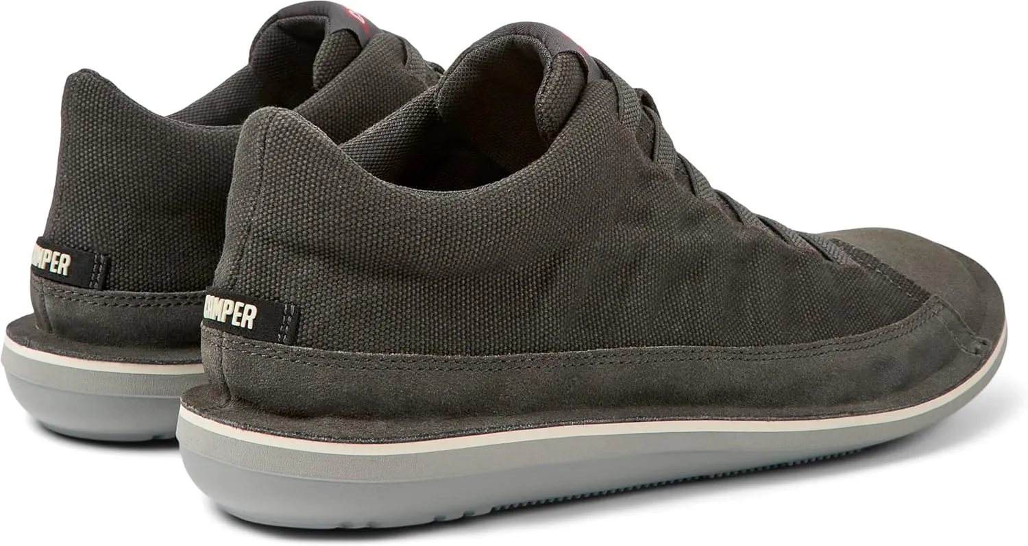 Camper Beetle Basket Bootie Casual Shoes for Men - Ultra-Comfortable Leather and Textile Men’s Shoes with Breathable Lining & Lightweight EVA Outsoles
