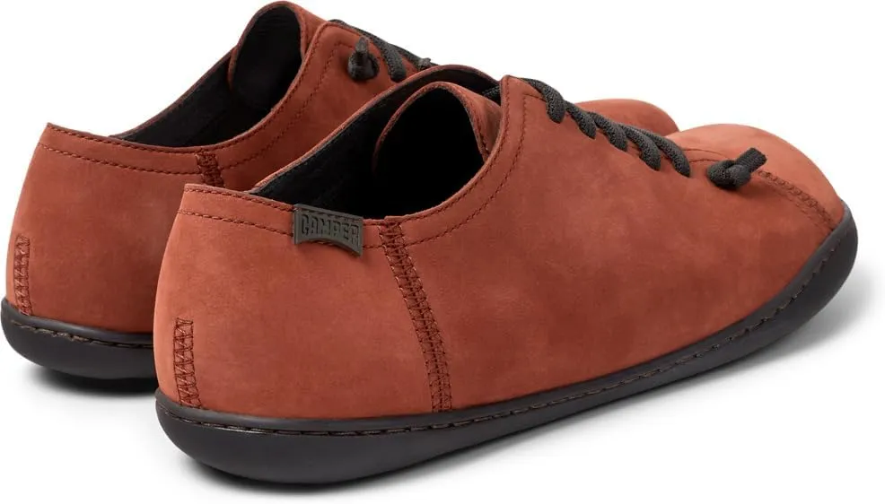 Camper Peu Men’s Fashion Sneakers - Ultra-Comfortable Leather Barefoot Shoes for Men with Comfort Footbed and Breathable Lining, Natural Foot Shape