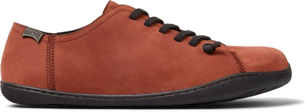 Camper Peu Men’s Fashion Sneakers - Ultra-Comfortable Leather Barefoot Shoes for Men with Comfort Footbed and Breathable Lining, Natural Foot Shape