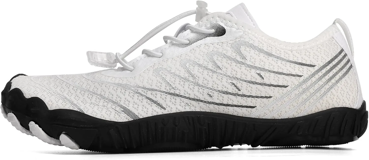 Casual Barefoot Shoes Women Quick Dry Beach Shoes for Walking, Running, Hiking, Yoga Exercise Grounded Footwear Wide Toe Box Low Top Sneakers Breathable Water Socks Lightweight Footwear Summer Shoe