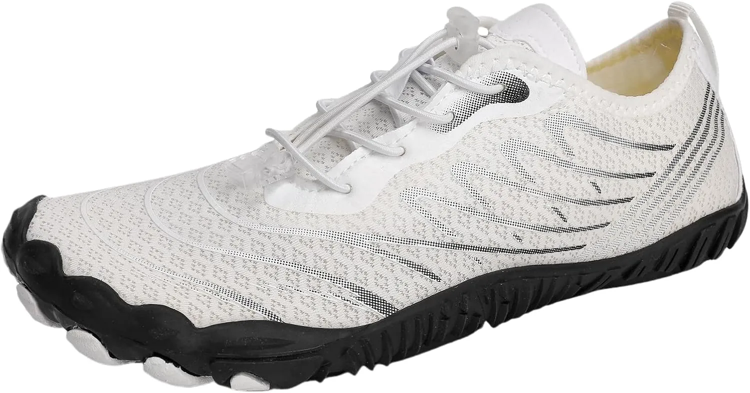 Casual Barefoot Shoes Women Quick Dry Beach Shoes for Walking, Running, Hiking, Yoga Exercise Grounded Footwear Wide Toe Box Low Top Sneakers Breathable Water Socks Lightweight Footwear Summer Shoe