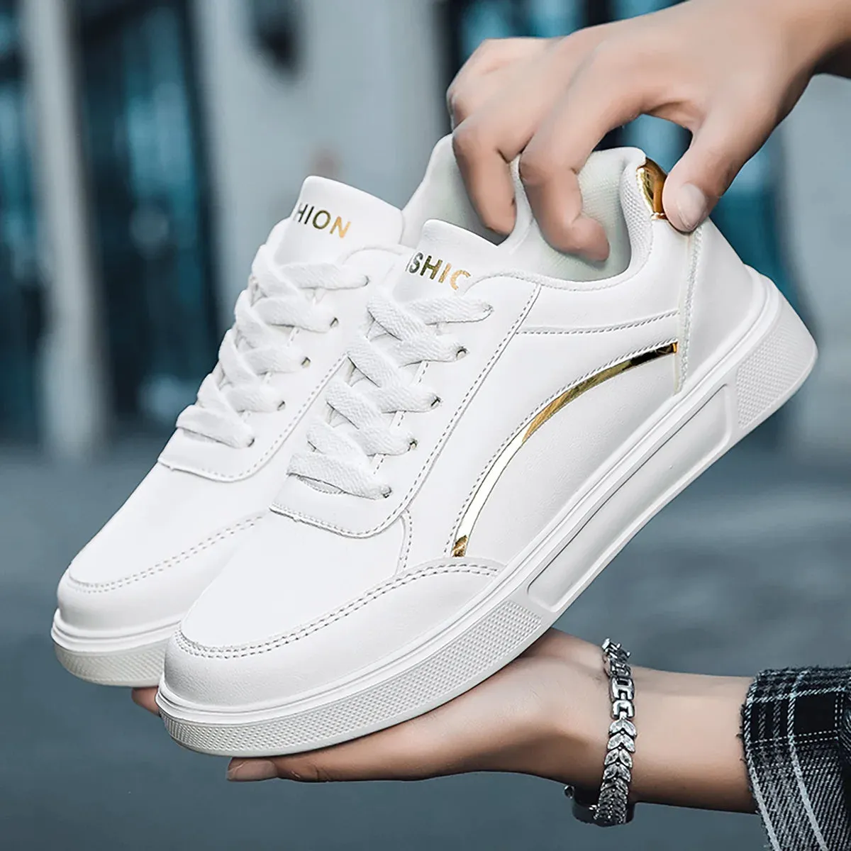 Casual Shoes Bling Skateboard Sneakers