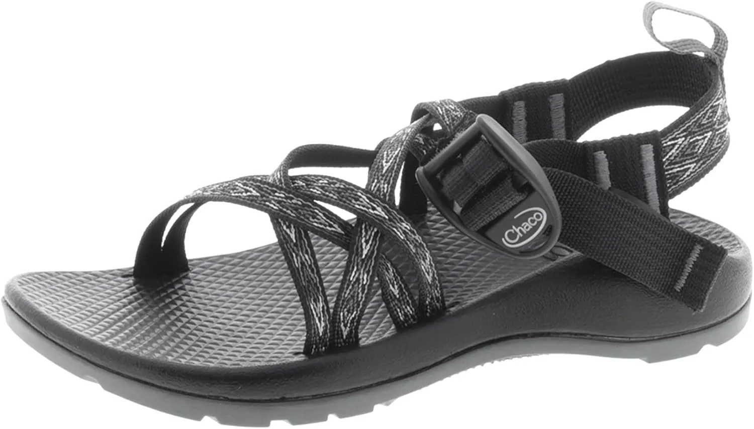 Chaco ZX1 Ecotread Kids Sandal, Summit B/W, 2 US Unisex Big