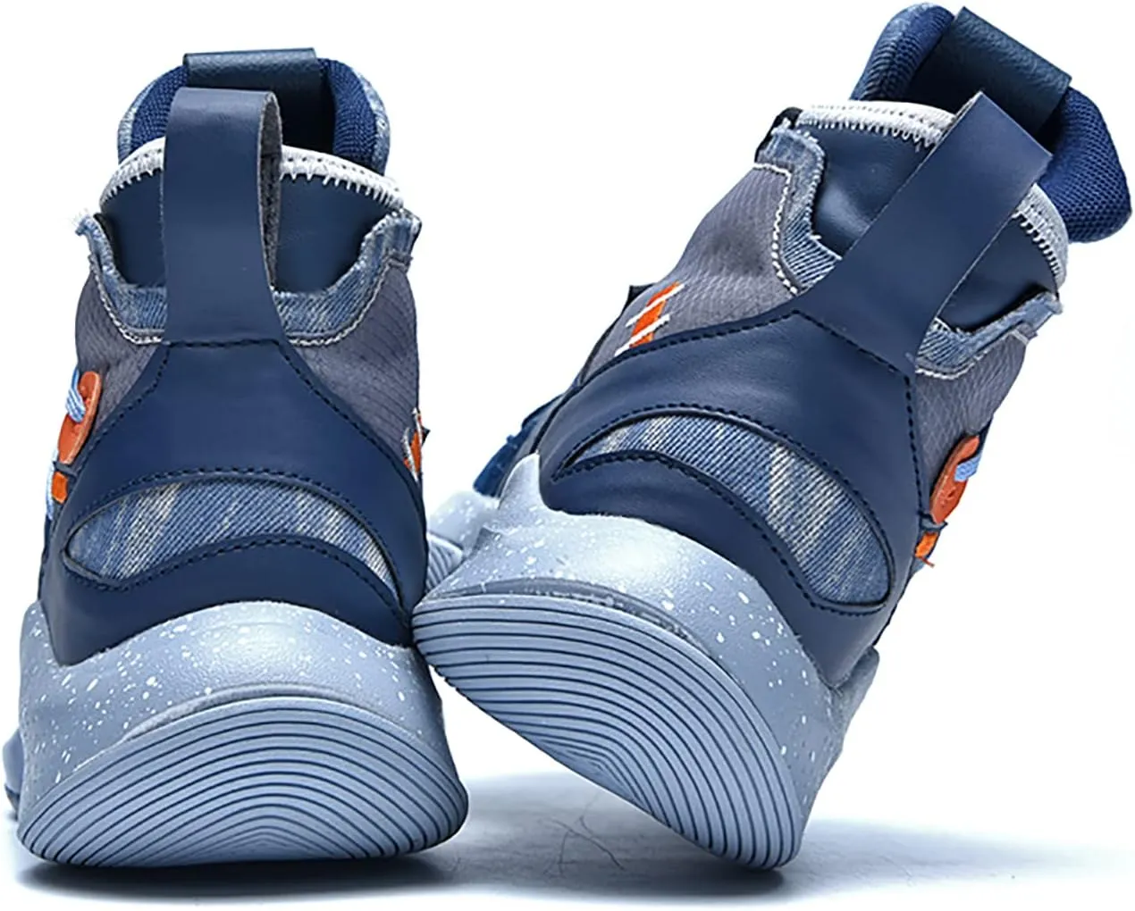CJSPORX Mens Basketball Shoes Fashion High Top Running Sneakers Lightweight Sport Shoes for Athletic