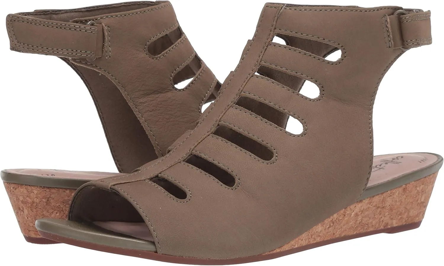 Clarks Women's Abigail Sing Wedge Sandal