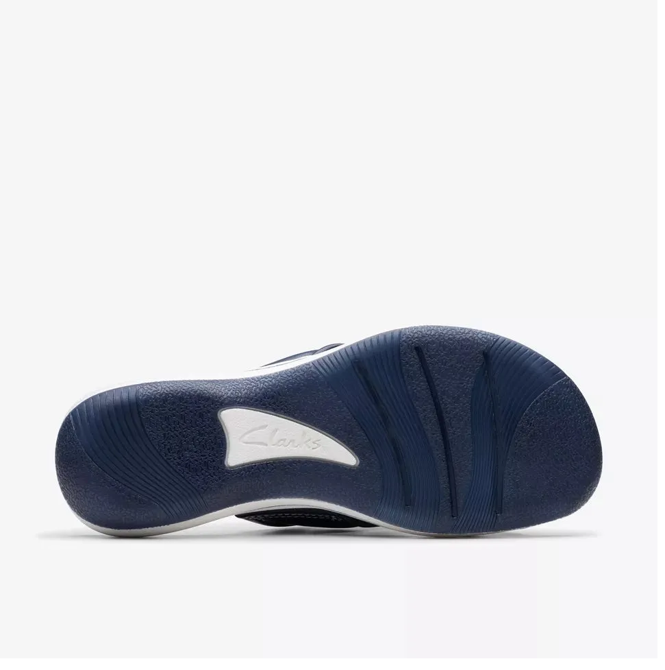 Clarks Women's Breeze Sara H Navy 26180929