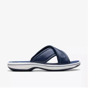 Clarks Women's Breeze Sara H Navy 26180929