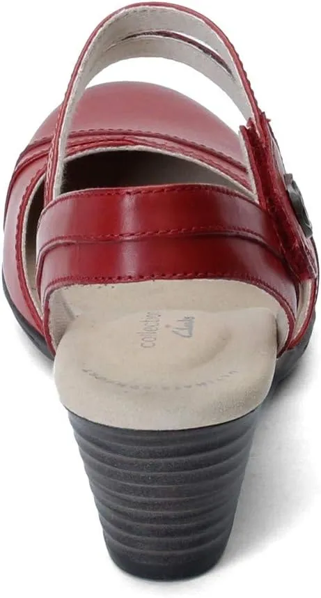 Clarks Women's Valarie Rally Heeled Sandal