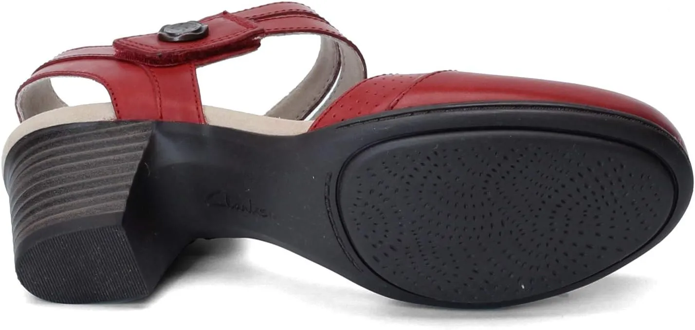 Clarks Women's Valarie Rally Heeled Sandal