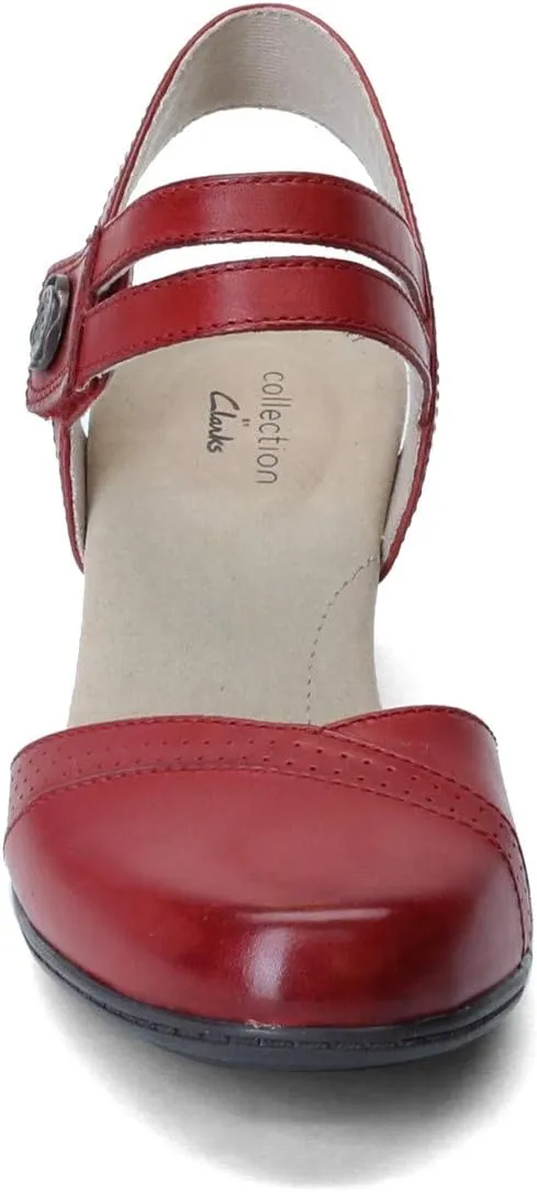 Clarks Women's Valarie Rally Heeled Sandal