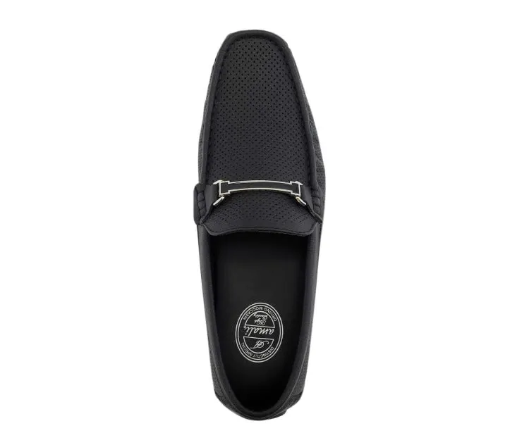 Cola Black Driving Loafers