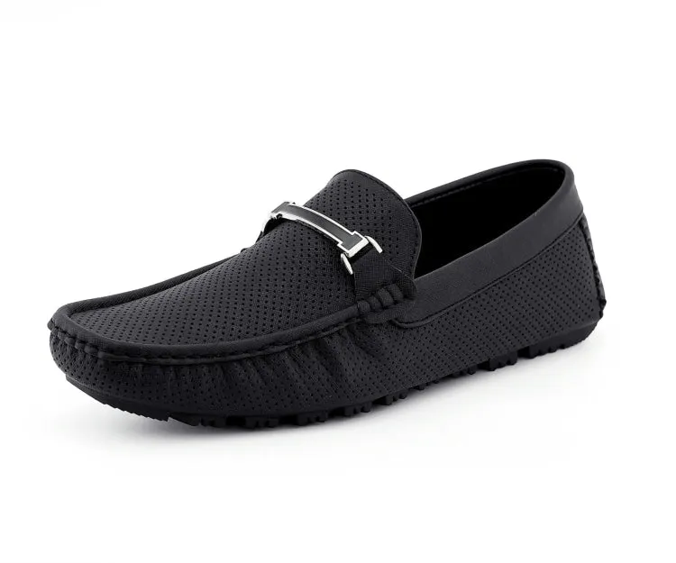 Cola Black Driving Loafers