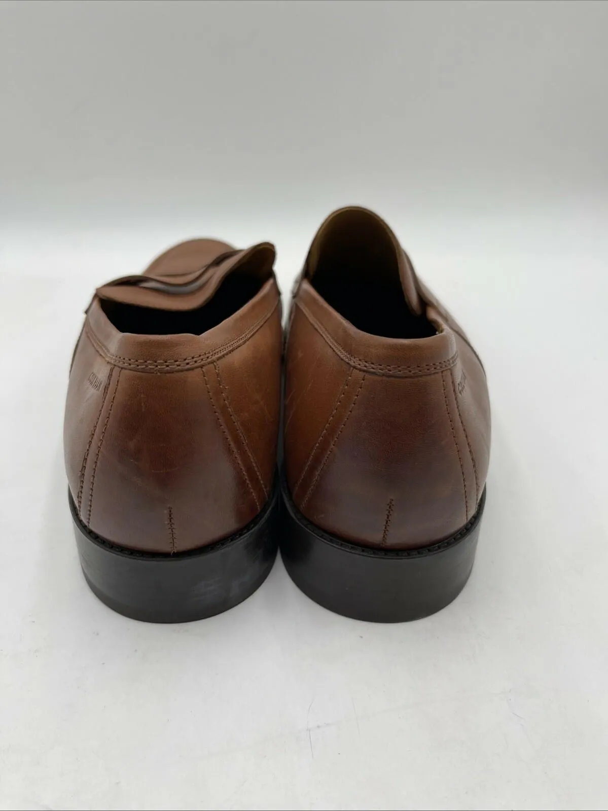 Cole Haan Men's Hawthorne Penny Loafers Brown Size 11M - Very Good