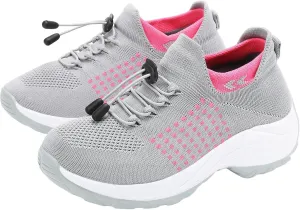 Comfort Wear Orthowear Shoes for Women Men Breathable Orthopedic Walking Sneakers Comfortable Plantar Fasciitis Ortho Sneakers Running Walking Non Slip Stretch Cushion Comfortwear Shoe Thick Bottom