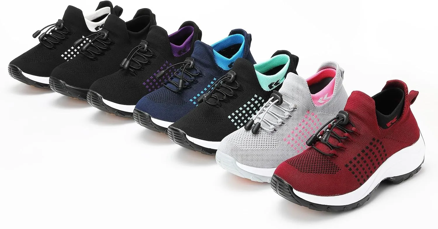 Comfort Wear Orthowear Shoes for Women Men Breathable Orthopedic Walking Sneakers Comfortable Plantar Fasciitis Ortho Sneakers Running Walking Non Slip Stretch Cushion Comfortwear Shoe Thick Bottom