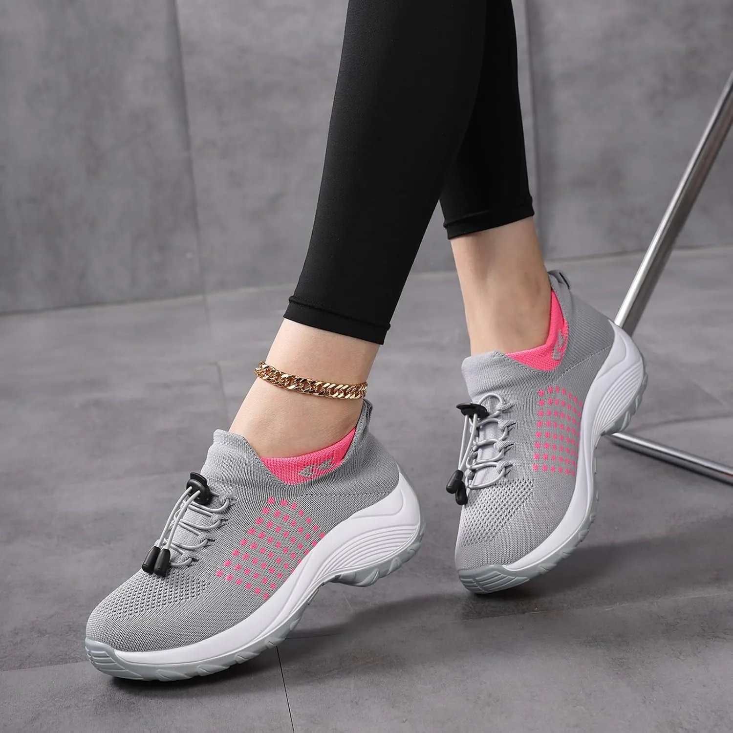 Comfort Wear Orthowear Shoes for Women Men Breathable Orthopedic Walking Sneakers Comfortable Plantar Fasciitis Ortho Sneakers Running Walking Non Slip Stretch Cushion Comfortwear Shoe Thick Bottom