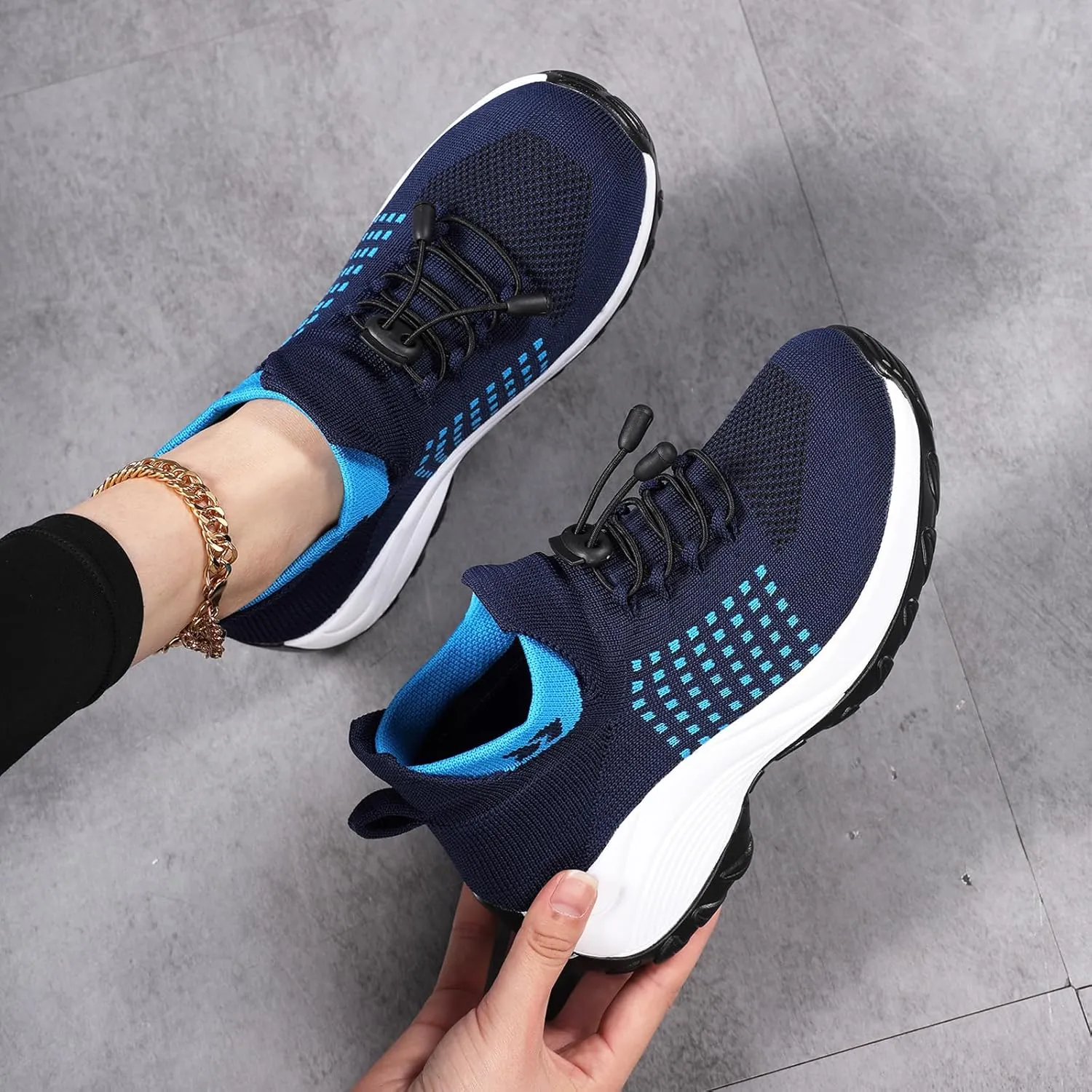 Comfort Wear Orthowear Shoes for Women Men, Unisex Orthopedic Shoes for Women Breathable Comfortable Plantar Fasciitis Ortho Sneakers Running Walking Non Slip Stretch Cushion Comfortwear Shoe