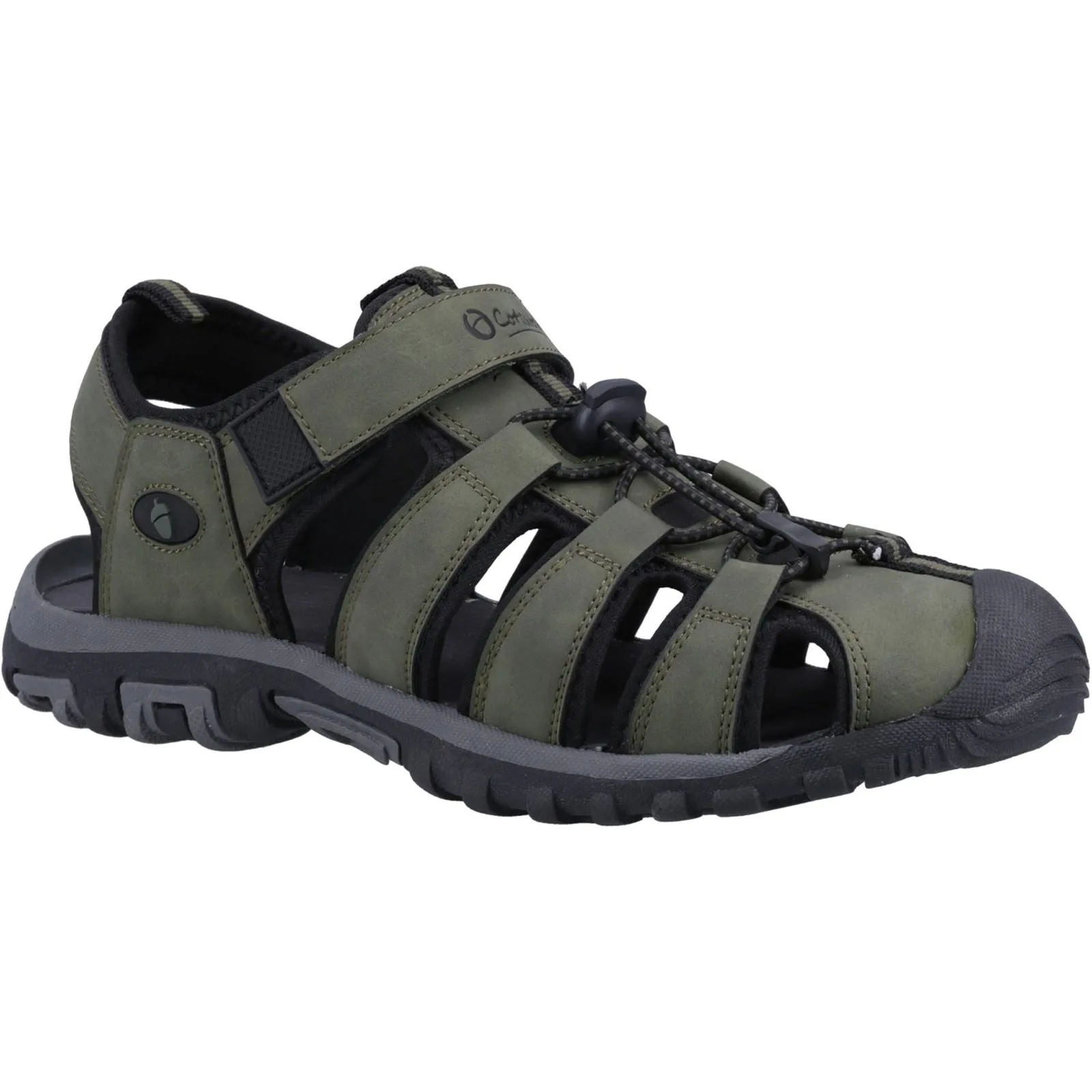 Cotswold Furze Polyurethane Men's Khaki Sandals