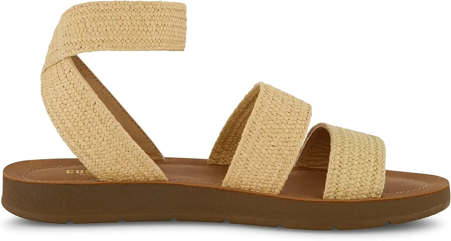 CUSHIONAIRE Women's Indego Stretch Sandal