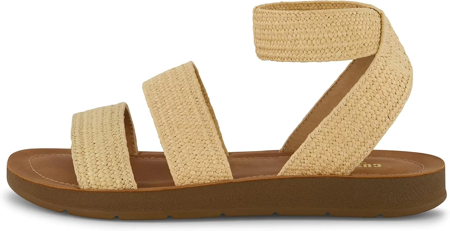 CUSHIONAIRE Women's Indego Stretch Sandal
