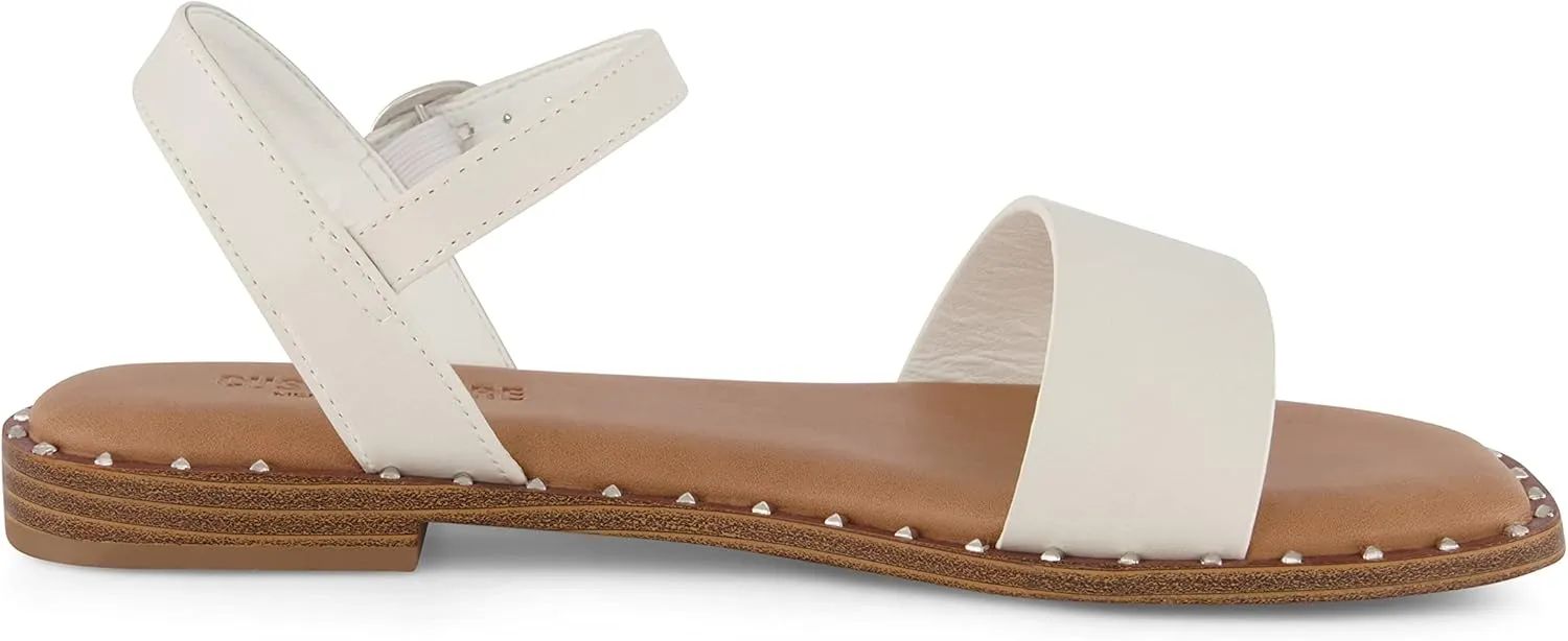 CUSHIONAIRE Women's Verona one band sandal  Memory Foam