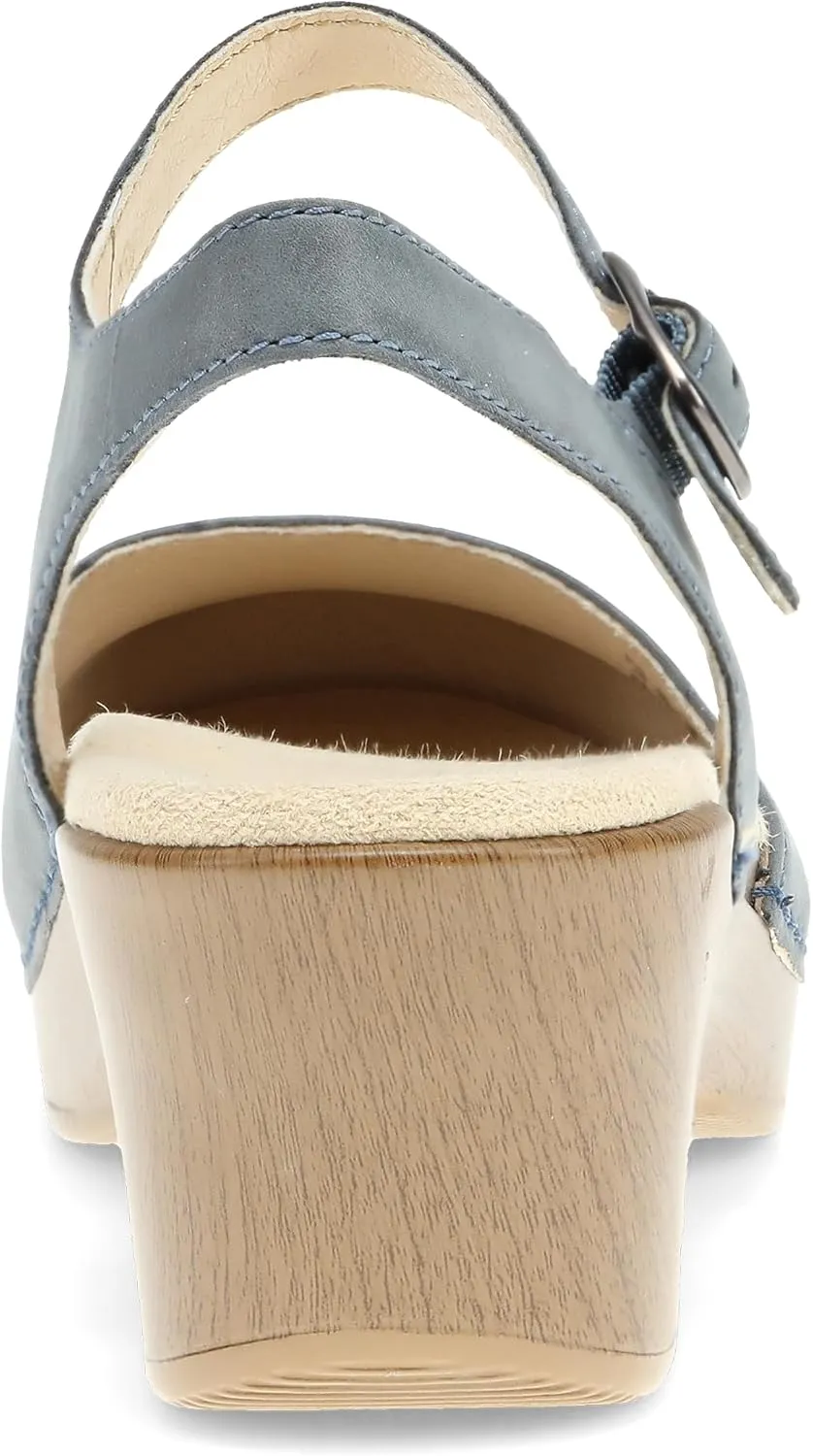 Dansko Sam Stylish Closed-Toe Sandal for Women - Lightweight with Added Arch Support - Durable PU Outsole for Long-Lasting Wear and Comfort