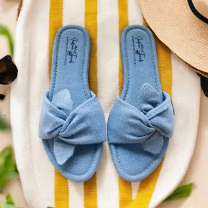 Denim Daze Open Flats