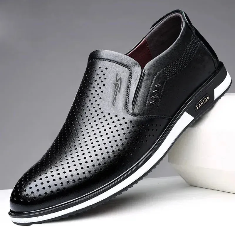 Designer Leather Men's Loafers