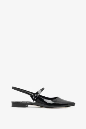 Didionflat black patent flats
