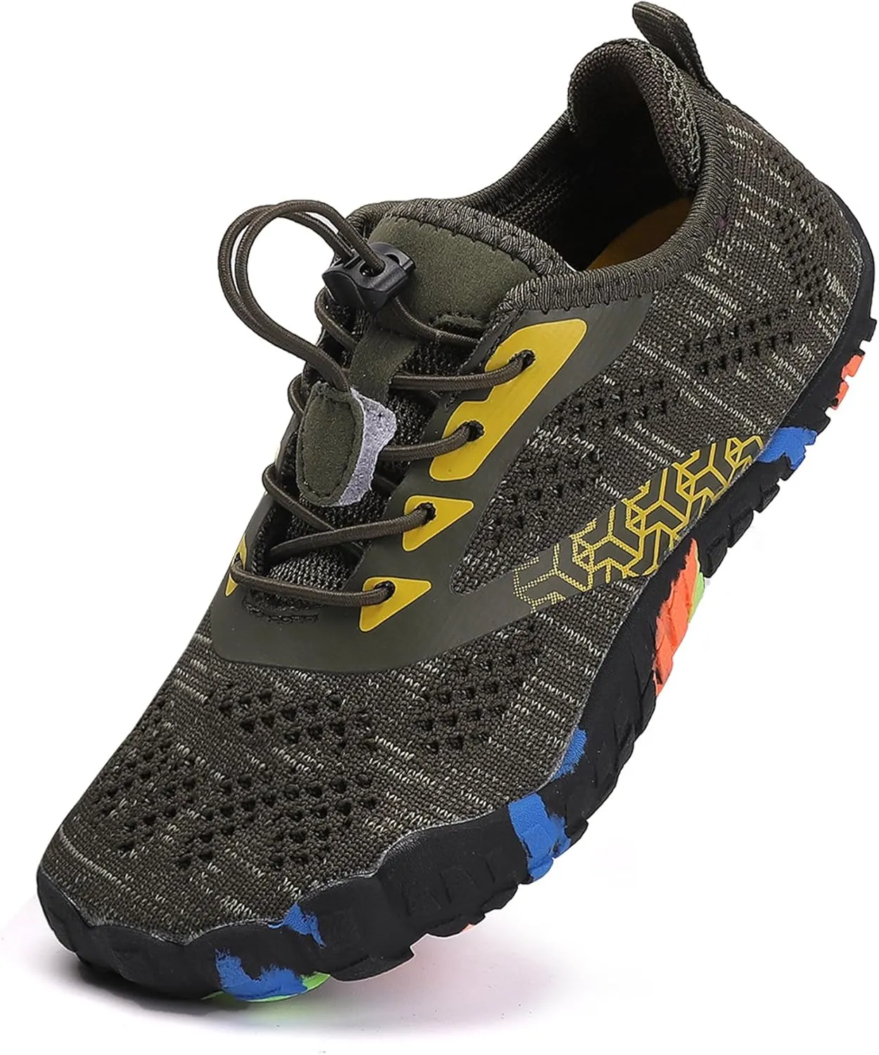 DimaiGlobal Kids Barefoot Shoes Boys Trail Running Shoes Girls Running Shoes Sneakers Athletic Tennis Shoes Toddler Little Kid Big Kid