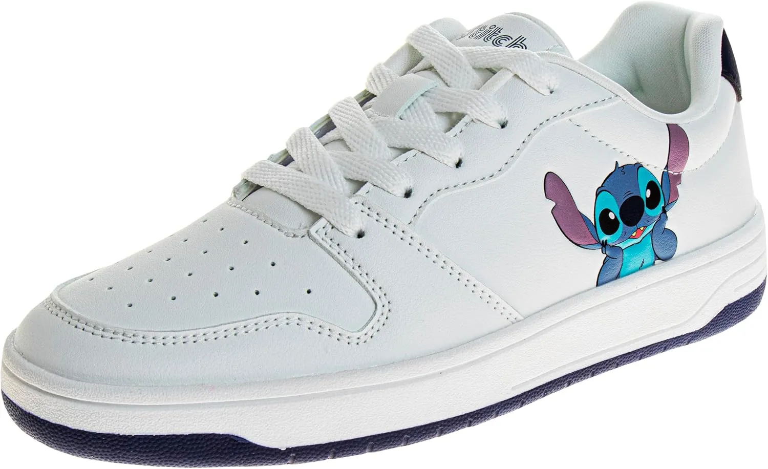 Disney Lilo & Stitch Sneakers Lace Up Lightweight Breathable - Stitch Shoes for Girls and Women (Sizes 11-4 Kids /5-10 Adults)