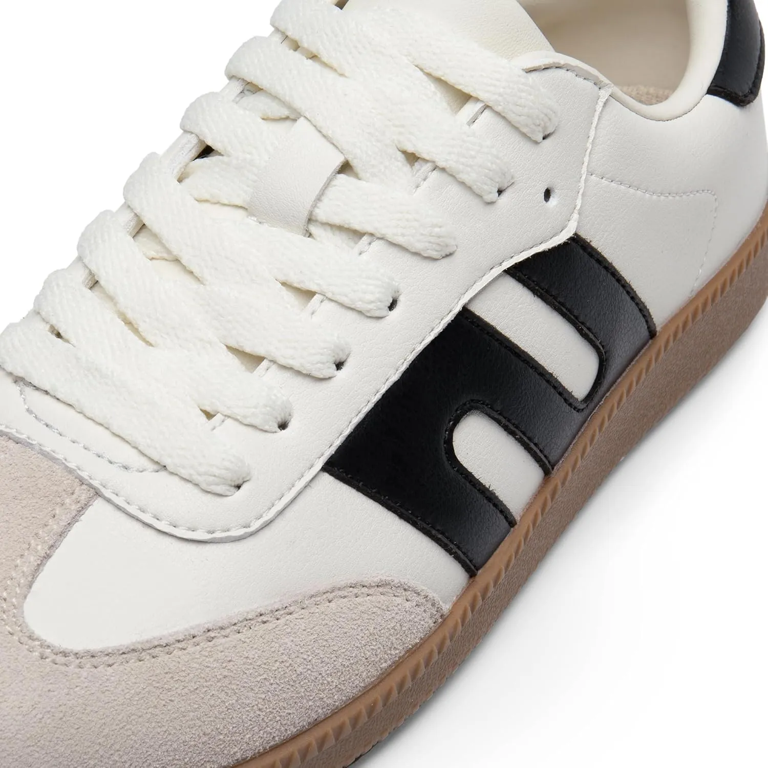 DREAM PAIRS Women's Tennis Sneakers Walking Nia Flat Low-Top Casual Lace-Up Comfortable Fashion Sneakers Shoes.
