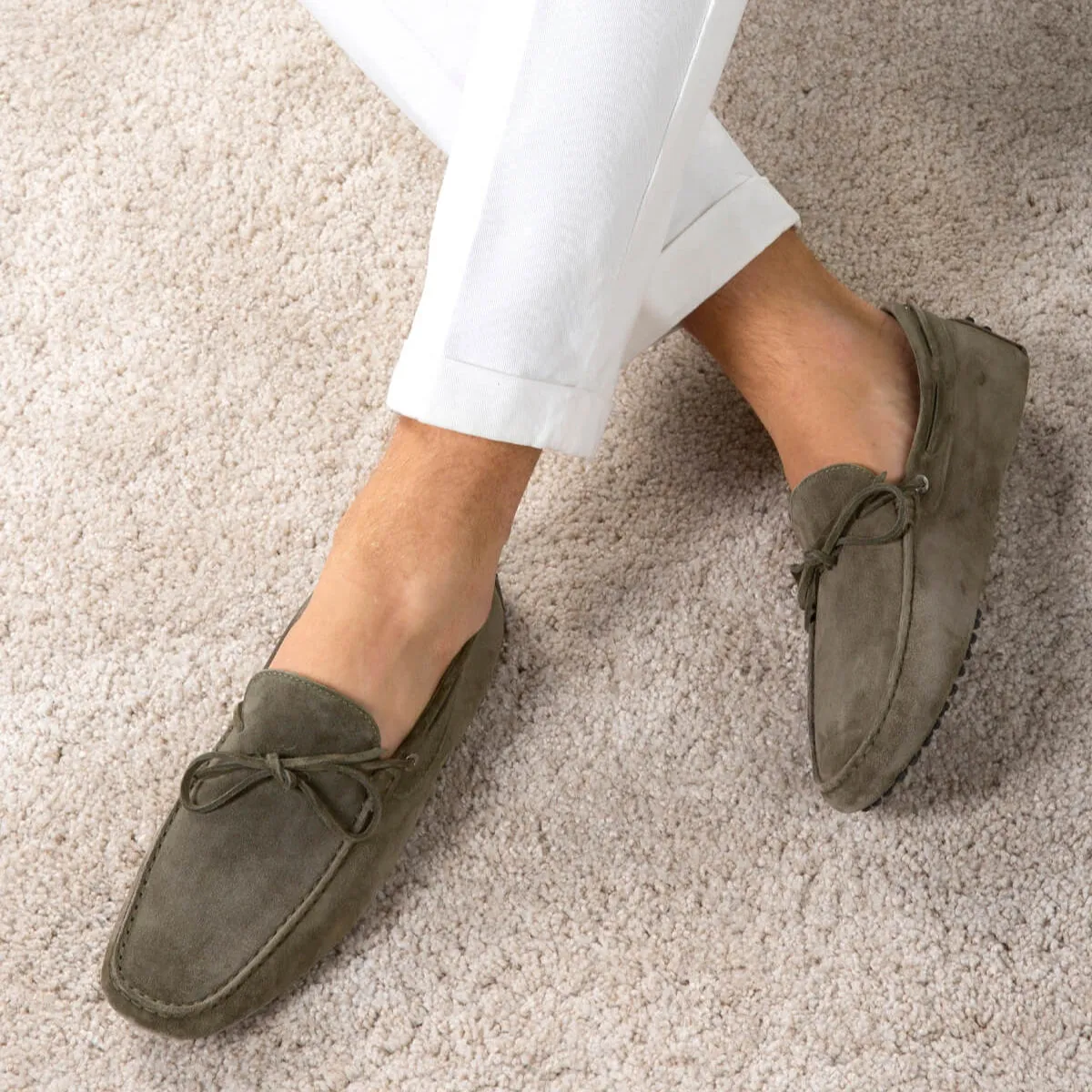 Driving Shoes Olive
