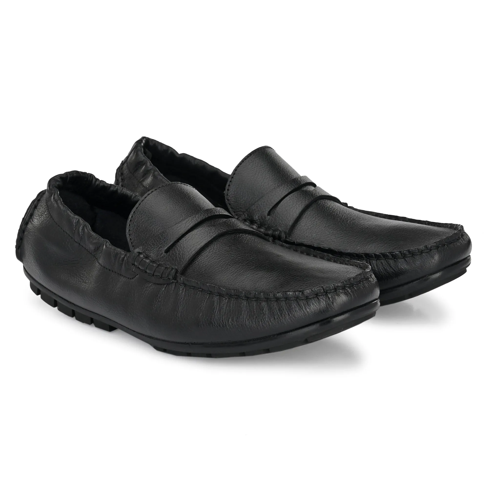 Egoss Casual Leather Loafers For Men