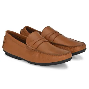 Egoss Casual Leather Loafers For Men